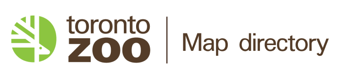 Toronto Zoo logo map