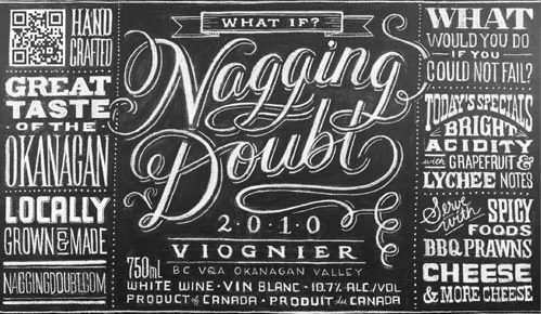 nagging doubts mural brand